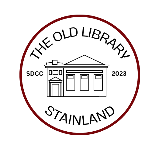 the old library stainland logo